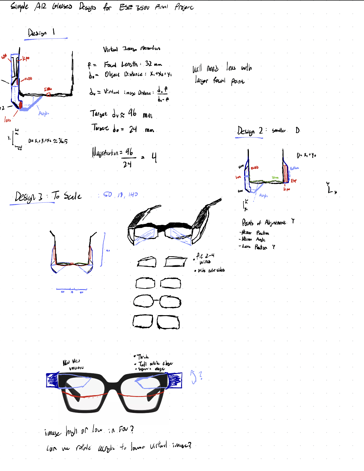 Design options