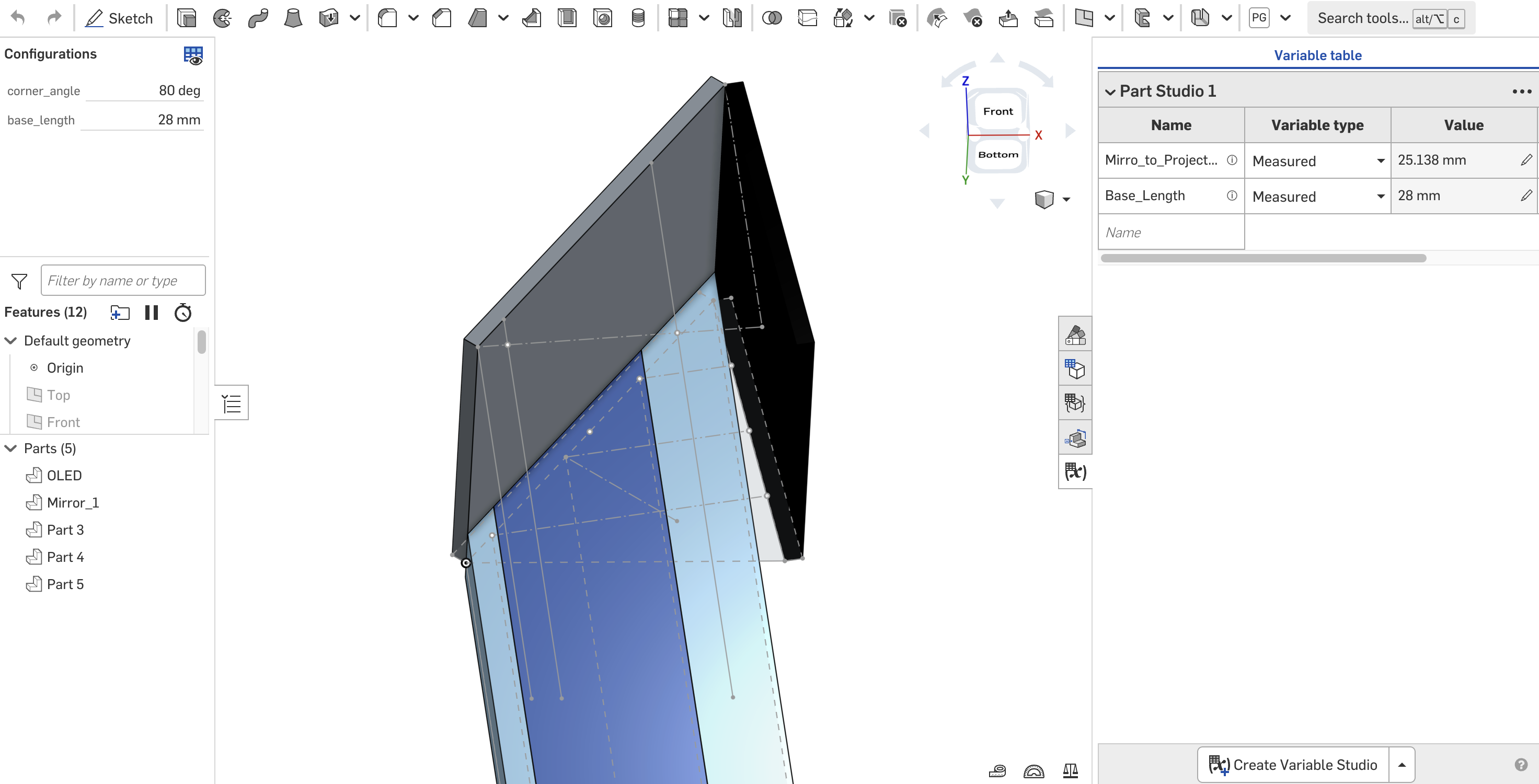 Onshape raytracing