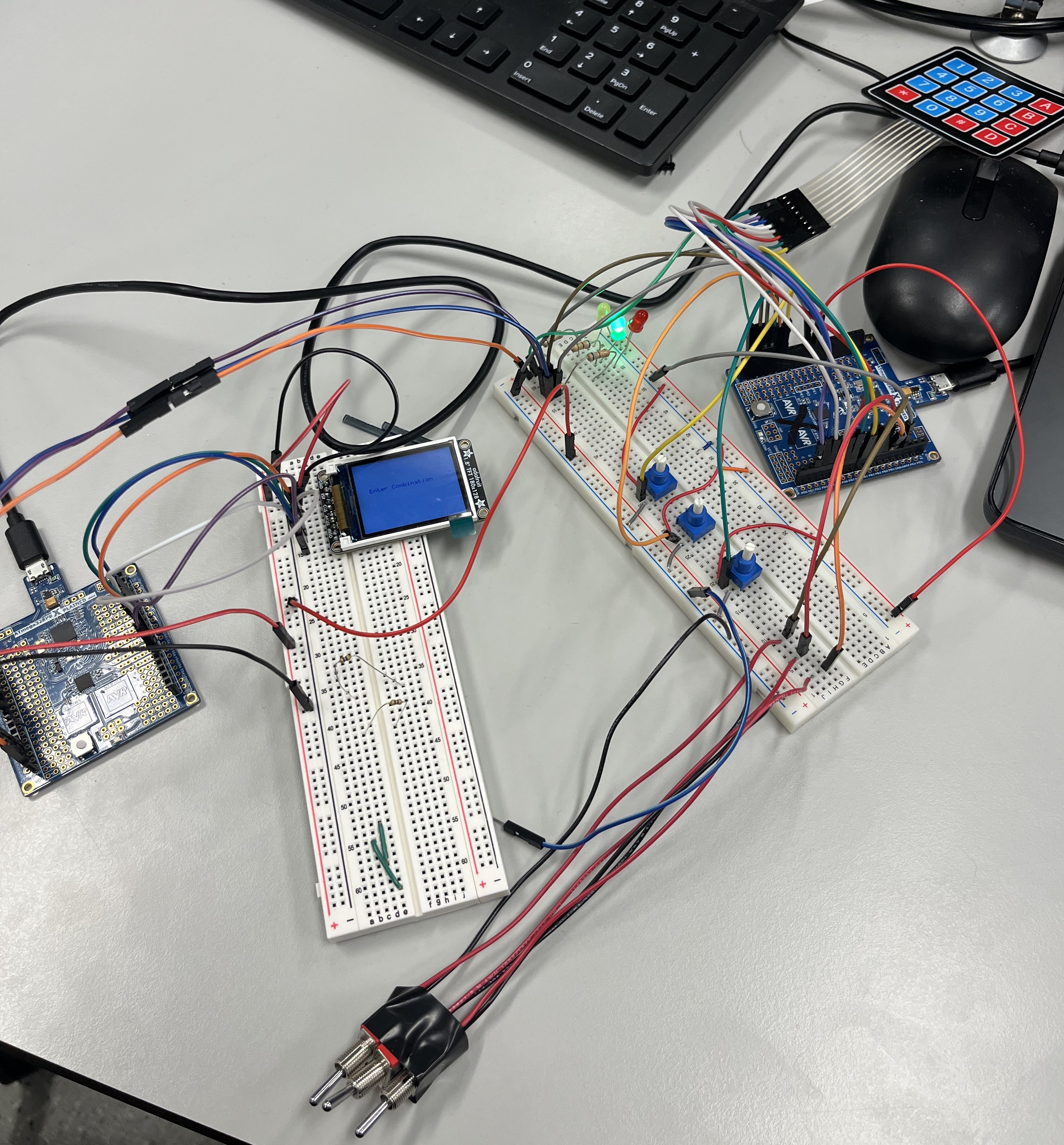 LCD Breadboarding